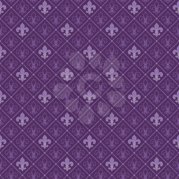 fleur-de-lis seamless pattern