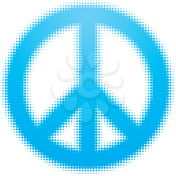peace symbol (dots design series)