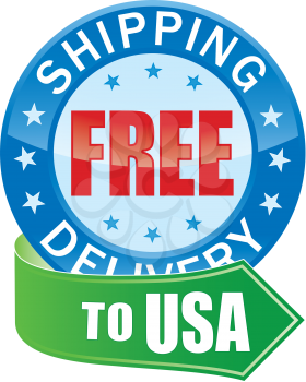 Free Shipping Glossy Web Icon 