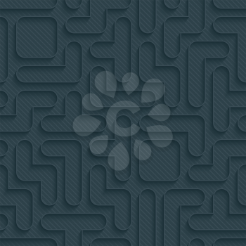 Tetris wallpaper. 3d seamless background. Vector EPS10.