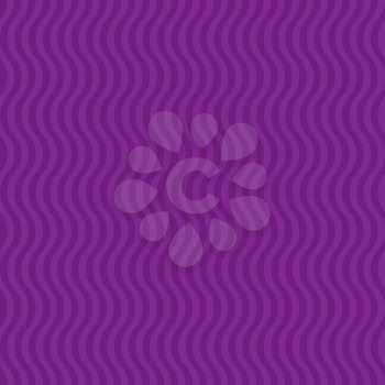 Wavy pattern. Purple Neutral Seamless Pattern for Modern Design in Flat Style. Tileable Geometric Vector Background.