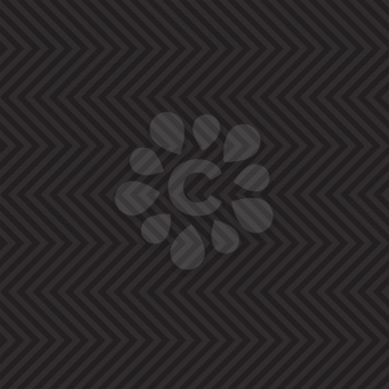 Chevron Pattern. Black Neutral Seamless Pattern for Modern Design in Flat Style. Tileable Geometric Vector Background.