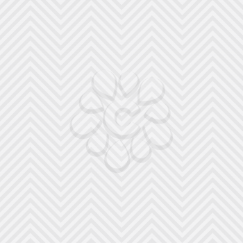 Chevron Pattern. White Neutral Seamless Pattern for Modern Design in Flat Style. Tileable Geometric Vector Background.