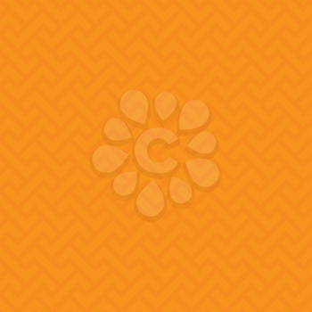 Orange Neutral Seamless Pattern for Modern Design in Flat Style. Tileable Geometric Vector Background.