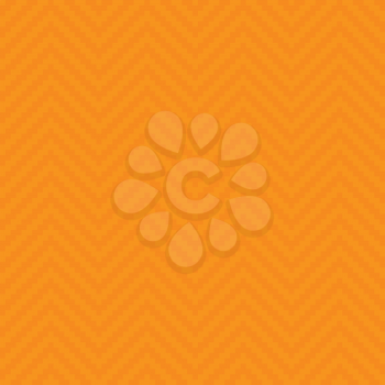 Orange Chevron Pixel art Pattern. White Neutral Seamless Pattern for Modern Design in Flat Style. Tileable Geometric Vector Background.