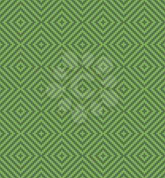 Squares Pixel Art Pattern. Checked Neutral Seamless Pattern for Modern Design in Flat Style. Tileable Geometric Vector Background.