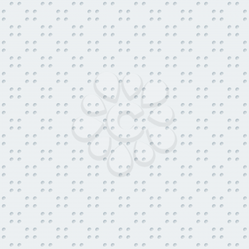 Dots Seamless Wallpaper Pattern. Tileable vector texture with 3D effect.