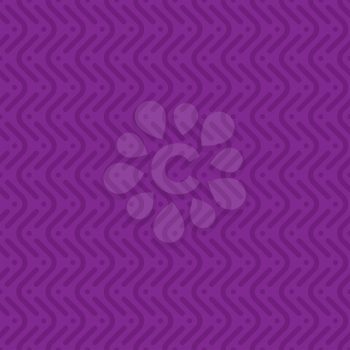 Herringbone neutral seamless pattern in flat style. Tileable vector web background in purple color.