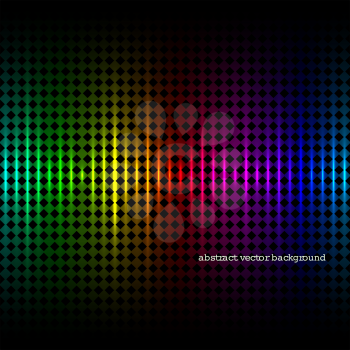 Abstract colorfuls squares equalizer background. Vector illustration