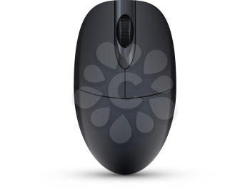 Computer Mouse isolated on white. Vector illustration
