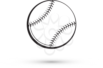 Baseball isolated. Vector illustration