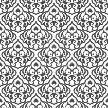 Abstract seamless pattern. Design for textile. Vector illustration