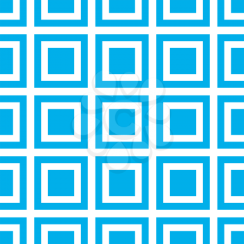 Color Seamless square pattern on a white background