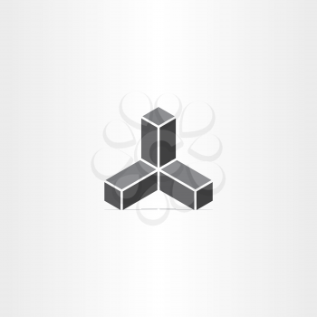 black buildings business vector icon design