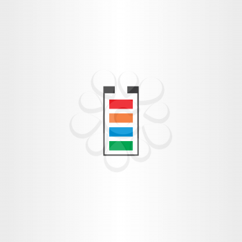 battery symbol vector icon design 