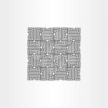 black seamless pattern line background element design