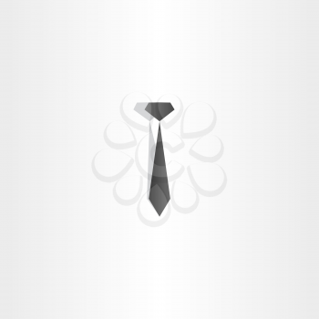 black tie icon vector design emblem