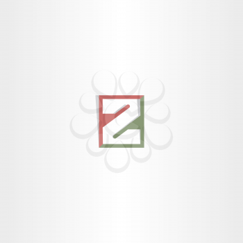 letter z vector logo logotype icon symbol
