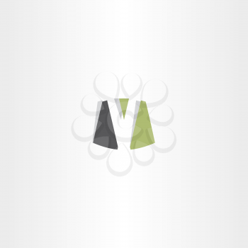 logotype logo v letter v sign vector icon element card