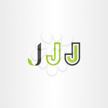 letter j icons logo set vector symbol elements brand