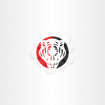 tiger vector logo icon symbol face