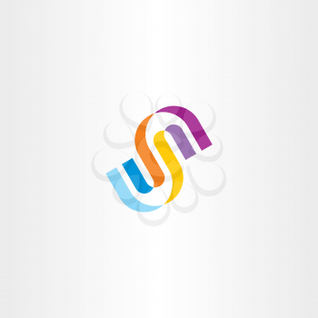 s letter icon logo clip art vector colorful 