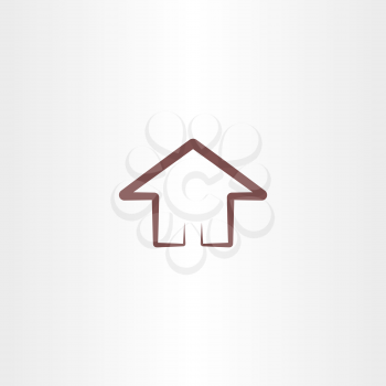 house symbol design element sign