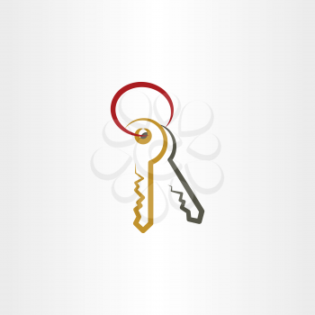 key vector icon logo element design