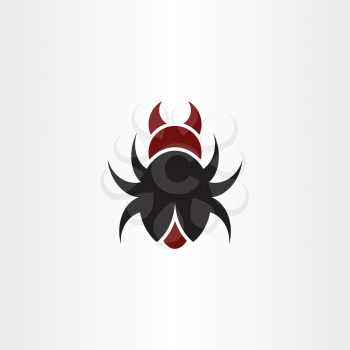 beetle bug logo symbol icon vector 