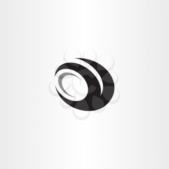 car tire logo black vector icon clip art design