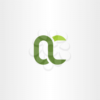 green letter q and c qc vector logo