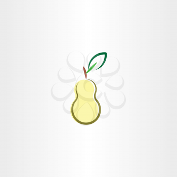 pear icon symbol element design
