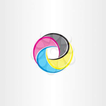 print logo symbol icon cmyk color 