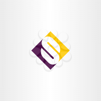 s logo purple yellow symbol letter vector design