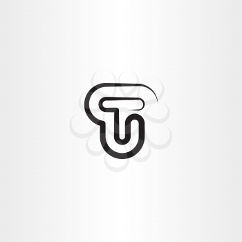 t line letter black logo symbol sign 