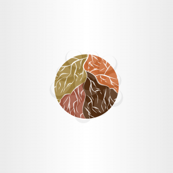 tree root logo icon vector symbol design