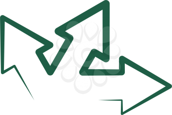 arrows logo vector symbol design illustration 