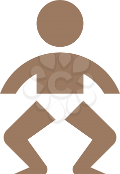 baby icon logo vector sign design element