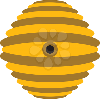 bee nest vector logo icon illustration design 