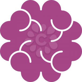 cancer cell tissue icon vector logo