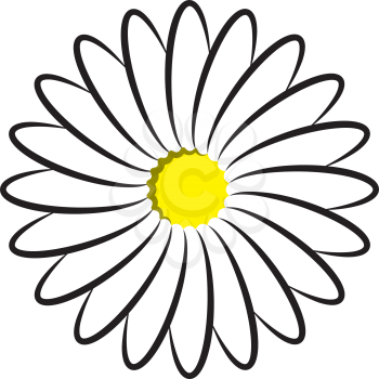 chamomile logo flower plant herb icon 