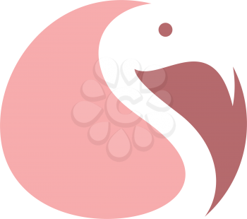 flamingo logo vector symbol icon
