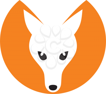 fox logo icon vector symbol design