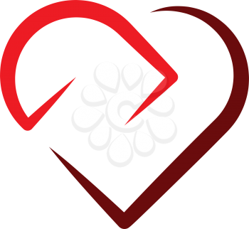 love icon heart sign symbol design 
