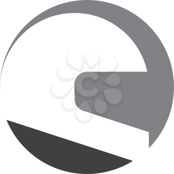 motorcycle helmet logo icon vector symbol 