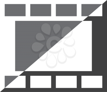 photographic film logo vector design 