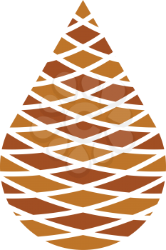 pinecone logo sign symbol icon
