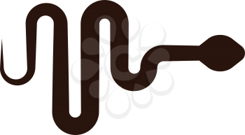 poison snake icon logo symbol 