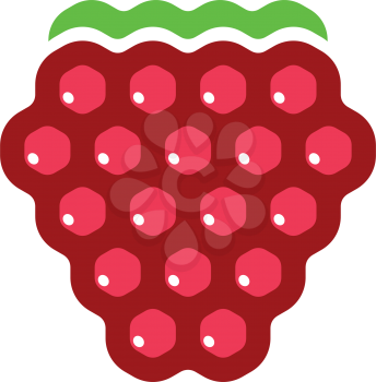 raspberry logo icon vector design