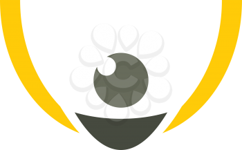 slingshot catapult logo vector icon symbol design